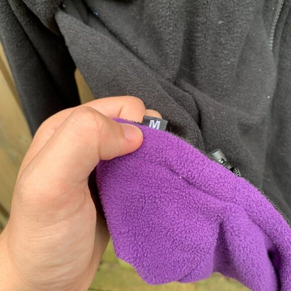 Vintage The North Face Reversible Sherpa Zip Up Jacket Medium - Picture 10 of 12